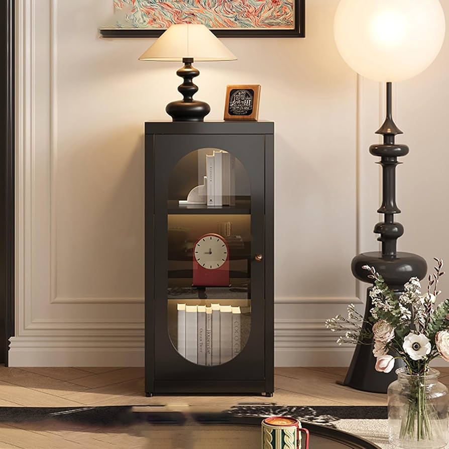 ガラスケース　キャビネット　ショーケース　ディスプレイケース 　キュリオケース キュリオケース コレクションケース キャビネット 幅53cm カン